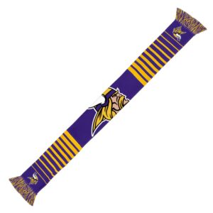Unisex Minnesota Vikings Big Logo Graphic Scarf for Sports Fans