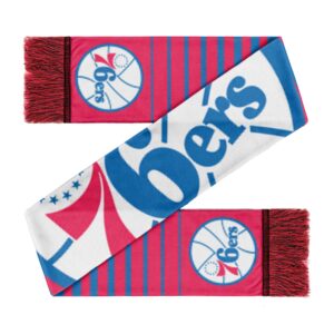 Unisex Philadelphia 76ers Big Logo Graphic Scarf for Sports Fans