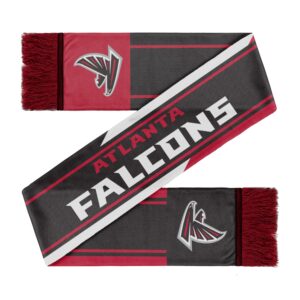 Unisex Atlanta Falcons Colorwave Wordmark Graphic Scarf for Sports Fans