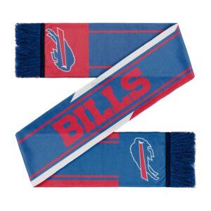 Unisex Buffalo Bills Colorwave Wordmark Graphic Scarf for Sports Fans