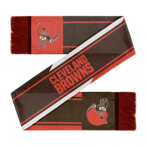 Unisex Cleveland Browns Colorwave Wordmark Graphic Scarf for Sports Fans