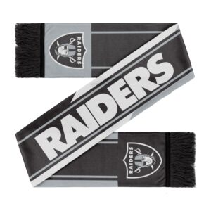 Unisex Las Vegas Raiders Colorwave Wordmark Graphic Scarf for Football Fans