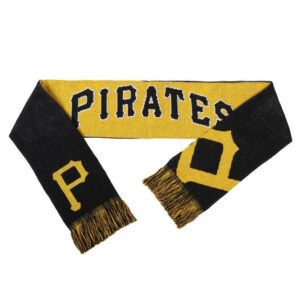 Unisex Pittsburgh Pirates Split Logo Graphic Scarf for Sports Fans