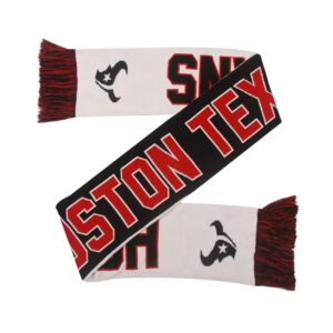 Unisex Houston Texans Wordmark Graphic Scarf for Sports Fans
