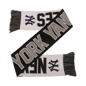 Unisex New York Yankees Wordmark Graphic Scarf for Baseball Fans