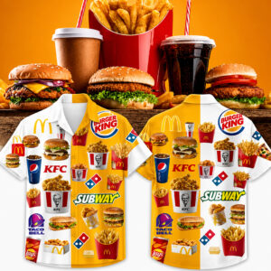 Fast Food Lover Summer 2026 Hawaiian Shirt