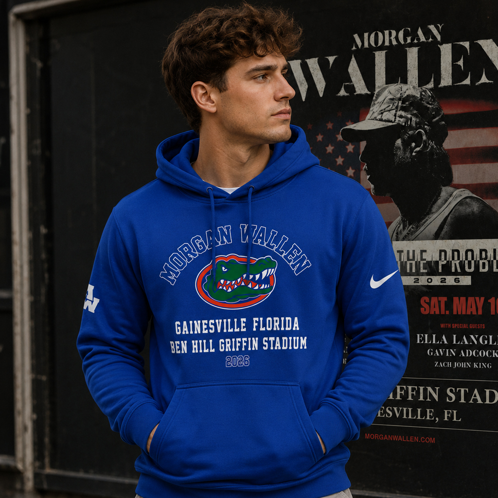 Florida Gators Football x Morgan Wallen Tour 2026 Shirt 4 Florida Gators Football x Morgan Wallen Tour 2026 Hoodie