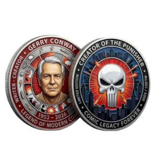 Gerry Conway Creator Of The Punisher 1952-2026 Coin