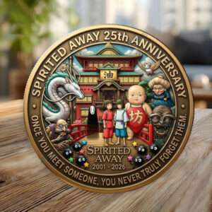 Ghibli Spirited Away 25th Anniversary Coin 2001-2026