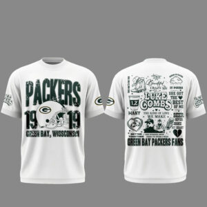 Green Bay Packers x Luke Combs Tour 2026 White T-Shirt