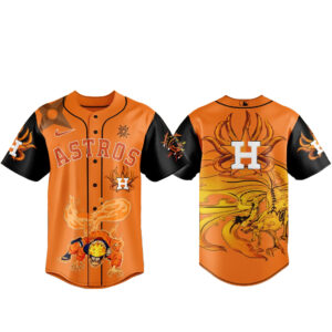 Houson Astros x Naruto Kurama Baseball Jersey