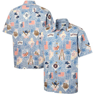 Houston Astros Blue Americana 2026 Hawaiian Shirt