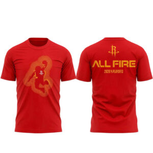 Houston Rockets 2026 Playoffs Game 6 All Fire T-Shirt