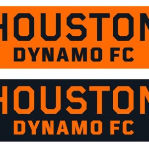 Houston Dynamo Two Tone Graphic Scarf - Fan Winter Accessory