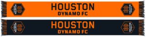 Houston Dynamo Two Tone Graphic Scarf - Fan Winter Accessory