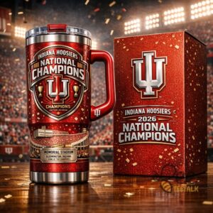 Unisex Indiana Hoosiers 2026 National Champions Graphic Tumbler for Fans