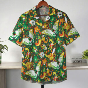 Insect System Pokemon Hawaiian Shirt