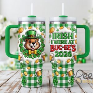 Unisex Irish I Were At Bucees 2026 St Patricks Day Graphic Tumbler for Fans