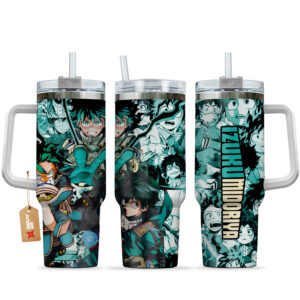 Izuku Midoriya Deku My Hero Academia Graphic Tumbler for Anime Fans
