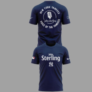 John Sterling Honoring The Legend Voice of the New York Yankees T-Shirt