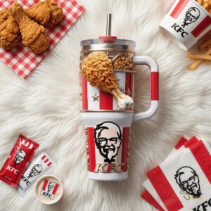 Unisex Kfc With Handle Graphic Tumbler for Fans