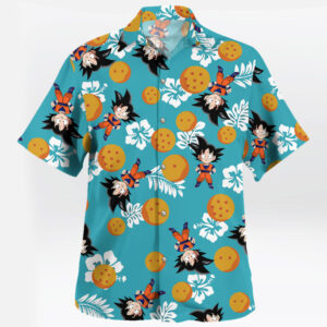 Kid Goku Dragon Ball Summer Vibes Hawaiian Shirt