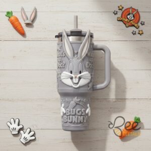 Unisex Looney Tunes With Handle Graphic Tumbler for Fans
