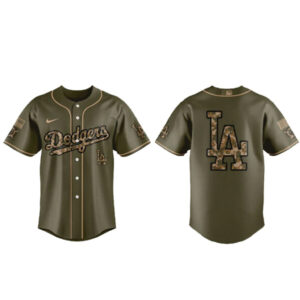 Los Angeles Dodgers Armed Forces Day 2026 Baseball Jersey