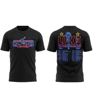 Luke Combs My Kinda Saturday Night Tour 2026 Schedule Neon T-Shirt
