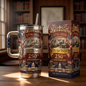 USA 250th Anniversary Personalized Tumbler