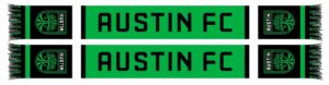 Austin FC Primary Graphic Scarf - Soccer Fan Winter Accessory