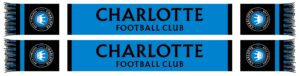 Charlotte FC Primary Graphic Scarf - Soccer Fan Winter Accessory