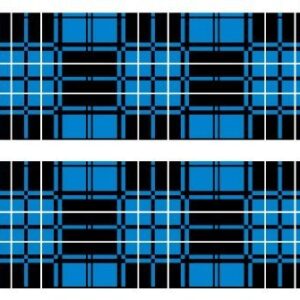 Charlotte FC Tartan Graphic Scarf - Soccer Fan Winter Accessory