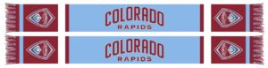 Colorado Rapids Primary Graphic Scarf - Soccer Fan Winter Accessory