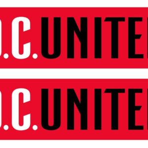 DC United Primary Graphic Scarf - Soccer Fan Winter Accessory