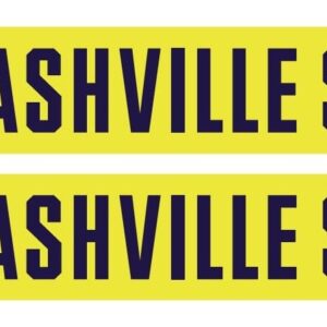 Nashville SC Primary Graphic Scarf - Soccer Fan Winter Accessory