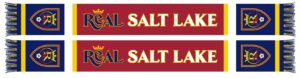 Real Salt Lake Primary Graphic Scarf - Fan Winter Accessory