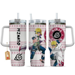 Minato Namikaze Naruto Anime Graphic Tumbler for Anime Fans