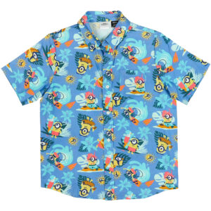 Minions Beach Theme Blue 2026 Hawaiian Shirt