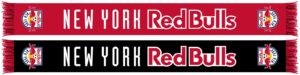 New York Red Bulls Two Tone Graphic Scarf - Fan Winter Accessory