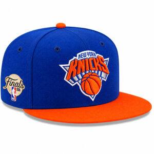 New York Knicks Blue Orange Finals Hat 2026 for Basketball Fans