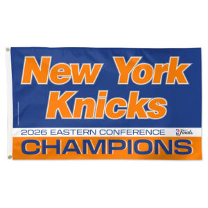 New York Knicks Eastern Conference Champions 2026 Graphic Flag for Basketball Fans