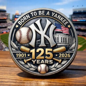 New York Yankees 125 Years Born To Be A Yankee Commemorative Coin