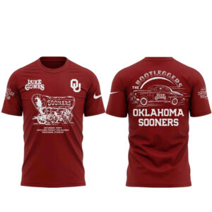 Oklahoma Sooners x Luke Combs 2026 My Kinda Saturday Night Tour Red T-Shirt