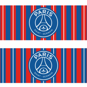 PSG Scarf- Ici Cest Paris Graphic Scarf - Fan Winter Accessory