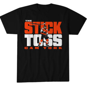 Philadelphia Flyers Cam York Stick Toss T-Shirt