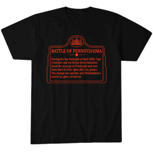 Philadelphia Flyers Hockey The Battle of Pennsylvania T-Shirt