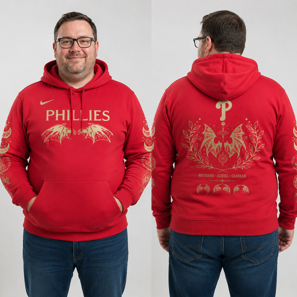 Philadelphia Phillies A Court of Thorns and Roses 2026 Hoodie 3 Philadelphia Phillies A Court of Thorns and Roses 2026 Hoodie