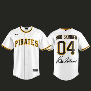 Pittsburgh Pirates Bob Skinner In Memoriam 1931-2026 Baseball Jersey