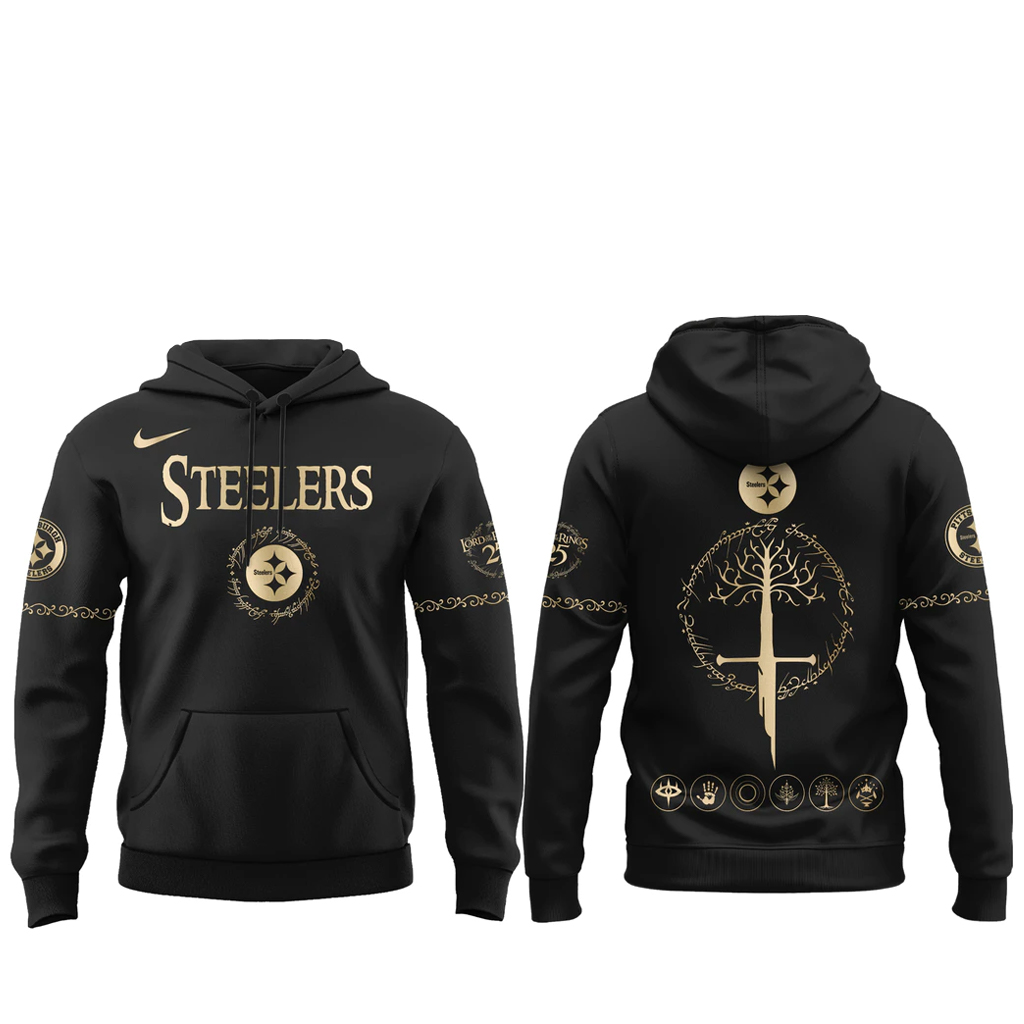 Pittsburgh Steelers Lord of The Rings Night 2026 Shirt 2 Pittsburgh Steelers Lord of The Rings Night 2026 Hoodie